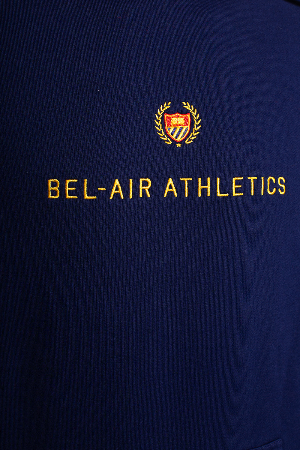 Bel Air Athletics Logo-embroidered hoodie